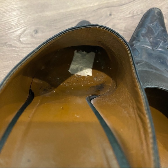 Couture Donald J Pliner Leather Mules Size 7.5 - Picture 7 of 12